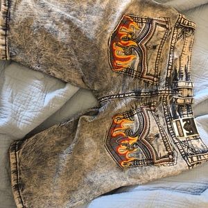 Rock Jean Shorts